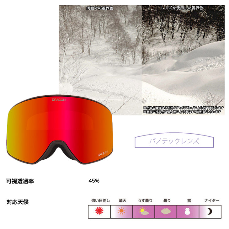 DRAGON ドラゴン PXV2 SPARE LENS ピーエックスブイ 2 スペアレンズ