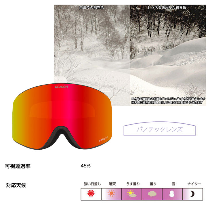 DRAGON ドラゴン PXV SPARE LENS ピーエックスブイ スペアレンズ 正規