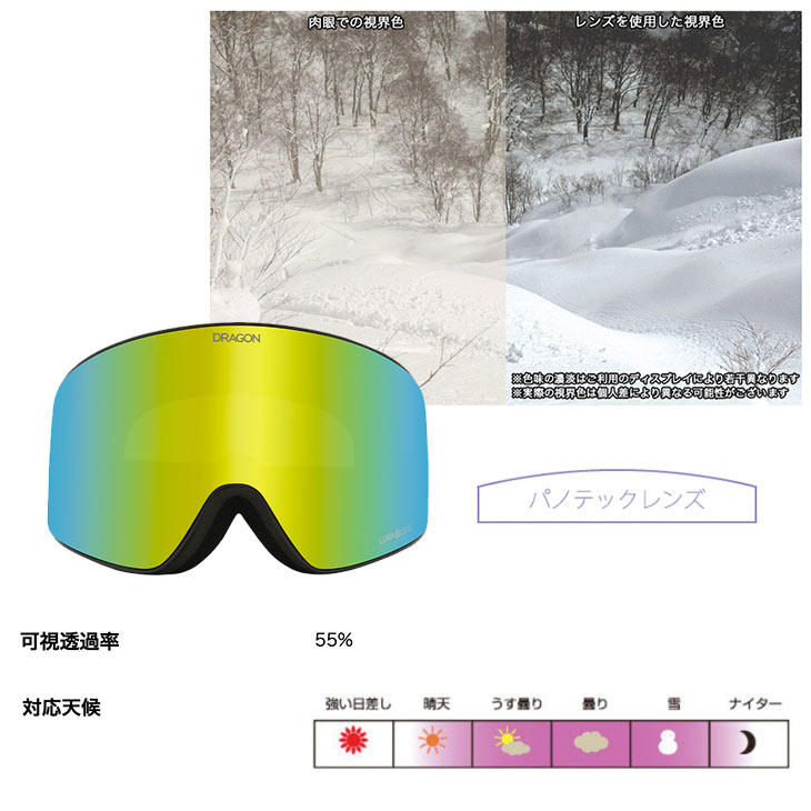 DRAGON ドラゴン PXV SPARE LENS ピーエックスブイ スペアレンズ 正規