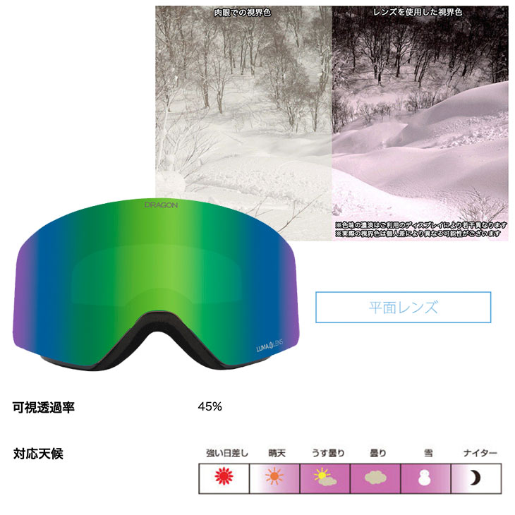 DRAGON ドラゴン R1 SPARE LENS アール 1 スペアレンズ 正規品 交換