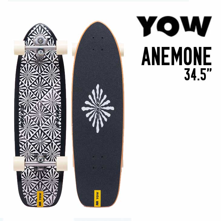 YOW SURF SKATE ヤウ サーフスケート YOW X PUKAS ANEMONE 34.5 プーカス アネモネ 正規品 サーフスケート