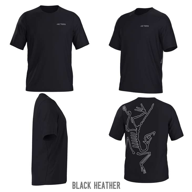 ARC'TERYX アークテリクス CORMAC ARC'BIRD LOGO SS M
