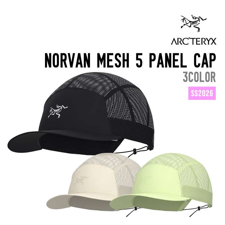 ARC'TERYX アークテリクス NORVAN MESH 5 PANEL CAPノーバン メッシュ