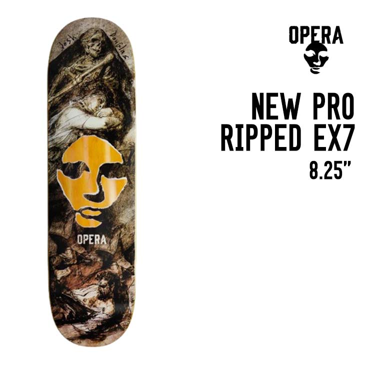 26-27 OPERA �I�y�� NEW PRO RIPPED EX7 DECK �X�P�[�g�{�[�h �X�P�{ �f�b�L