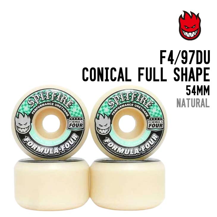 SPITFIRE スピットファイアー  F4-97DU CONICAL FULL SHAPE ウィール スケボー | 