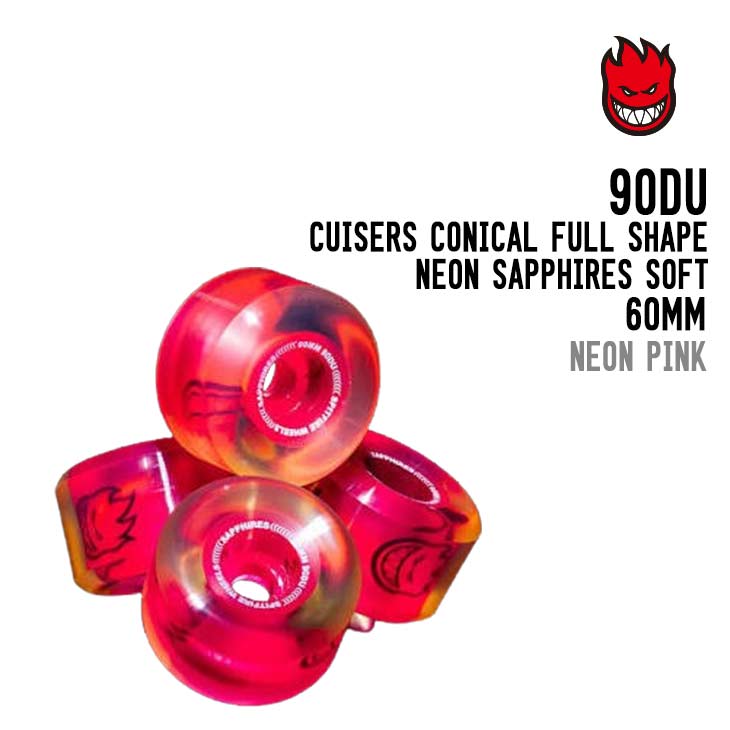 SPITFIRE スピットファイアー  NEON SAPPHIRES SOFT 90 DURO CUISERS CONICAL FULL SHAPE ウィール スケボー | 