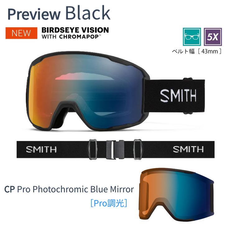 SMITH スミス 26-27 PREVIEW プレビュー ゴーグル 特典付 |  | 01