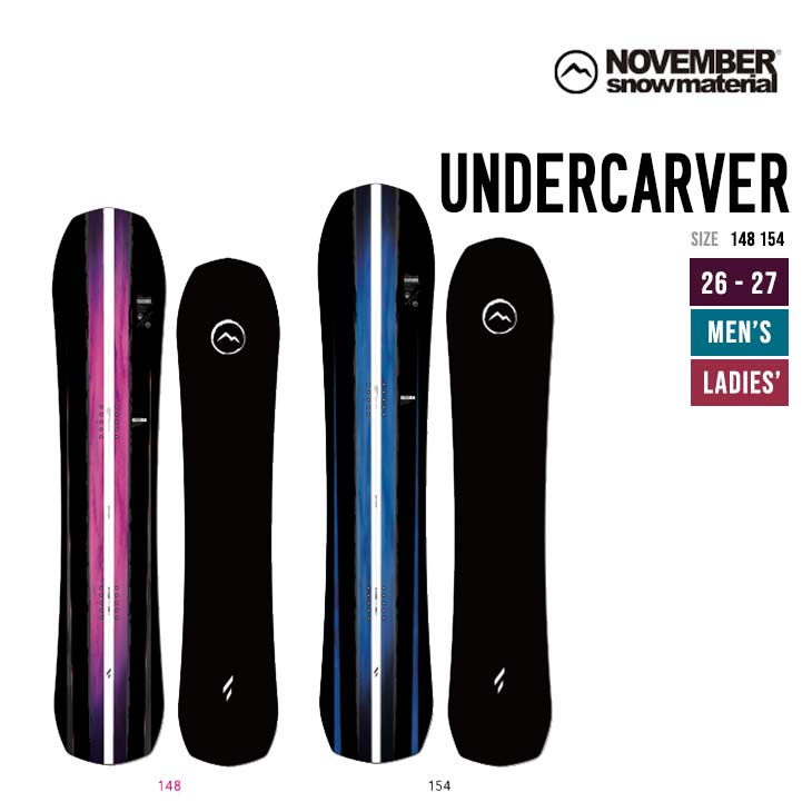 NOVEMBER �m�x���o�[ 26-27 UNDERCARVER �A���_�[�J�o�[ �j���[���f�� �X�m�[�{�[�h