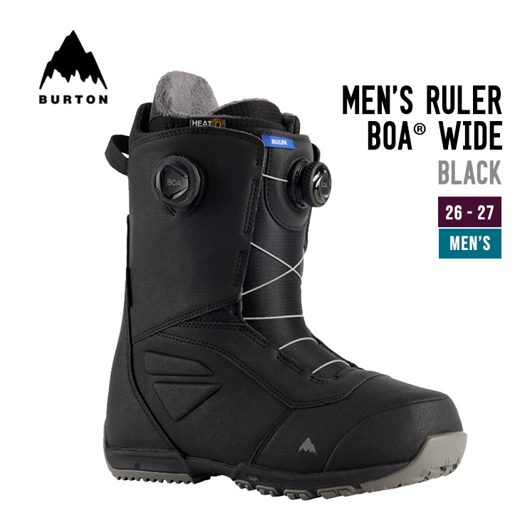 BURTON �o�[�g�� 26�|27  MEN'S RULER BOA�� WIDE �����Y ���[���[ ���C�h �X�m�[�{�[�h �u�[�c 27WIN-203171