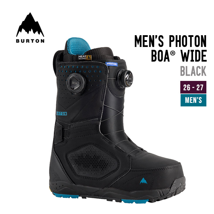 BURTON �o�[�g�� 26�|27  MEN'S PHOTON BOA�� WIDE �����Y �t�H�g�� ���C�h �X�m�[�{�[�h �u�[�c 27WIN-150861
