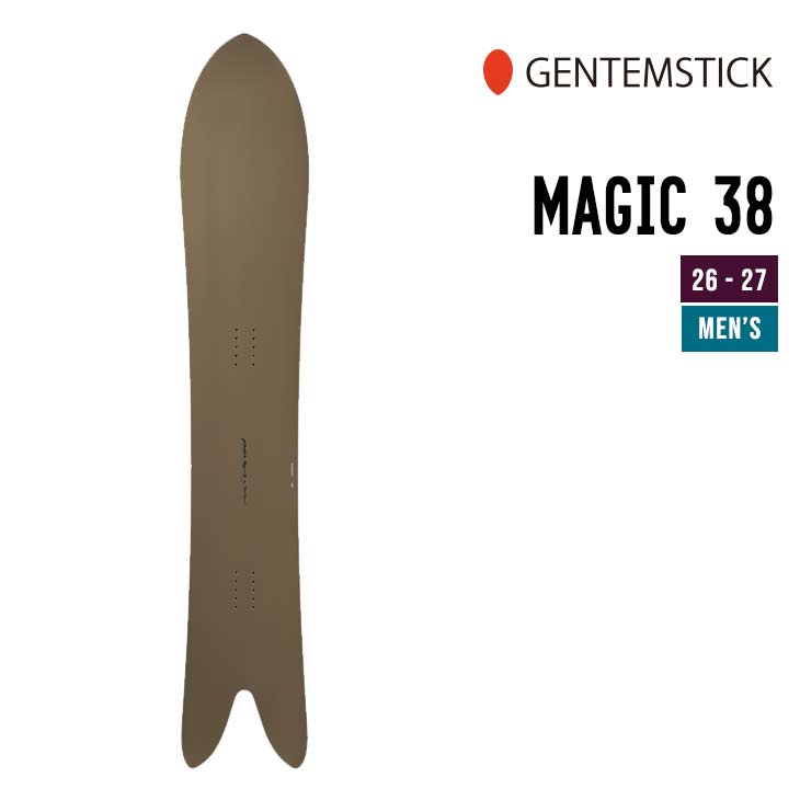 GENTEMSTICK ゲンテンスティック 26-27 MAGIC38 マジック38 2026-2027 スノーボード メンズ | 