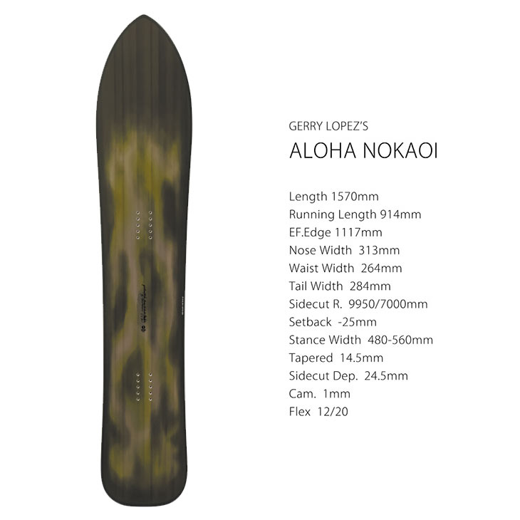 GENTEMSTICK ゲンテンスティック 26-27 ALOHA NOKAOI アロハ ノカオイ 2026-2027 スノーボード メンズ |  | 01