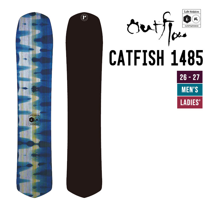 OUTFLOW Life Riddim 26-27 CATFISH 1485 スノーボード