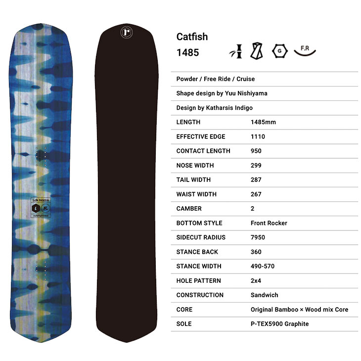OUTFLOW Life Riddim 26-27 CATFISH 1485 スノーボード |  | 01
