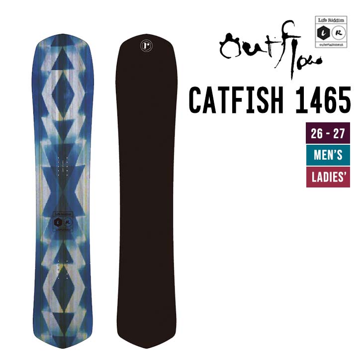 OUTFLOW アウトフロー 26-27 Life Riddim CATFISH 1465 スノーボード