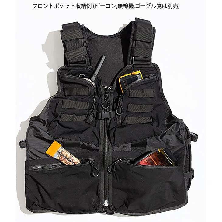 RAIN OR SHINE レインオアシャイン BC VEST ベスト バックパック