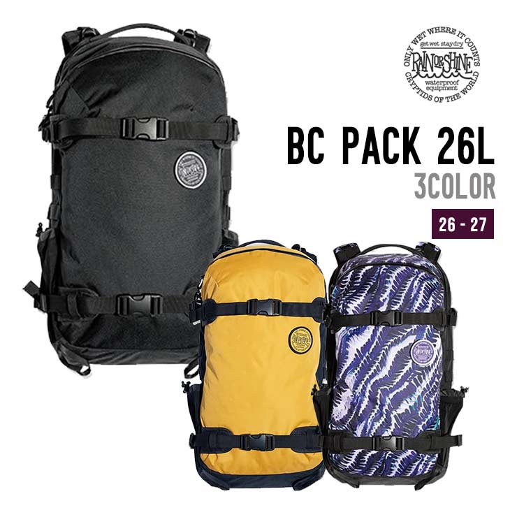 スノーボード Rain or shine BC pack 26L RAIN OR SHINE レインオアシャイン BC PACK 26L バックカントリー