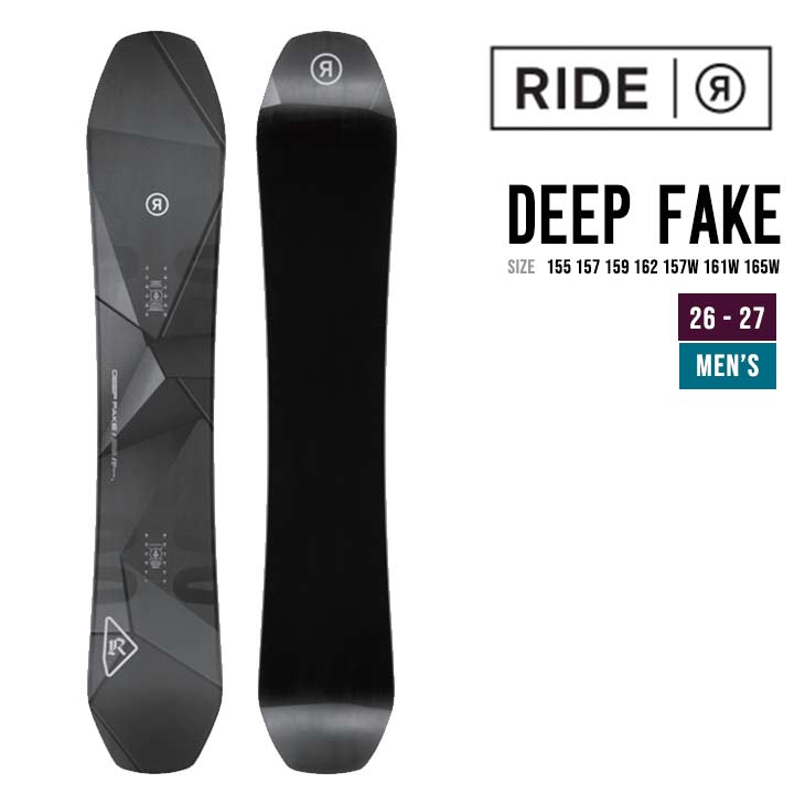 RIDE ���C�h 26-27  DEEP FAKE �f�B�[�v�t�F�C�N �X�m�[�{�[�h
