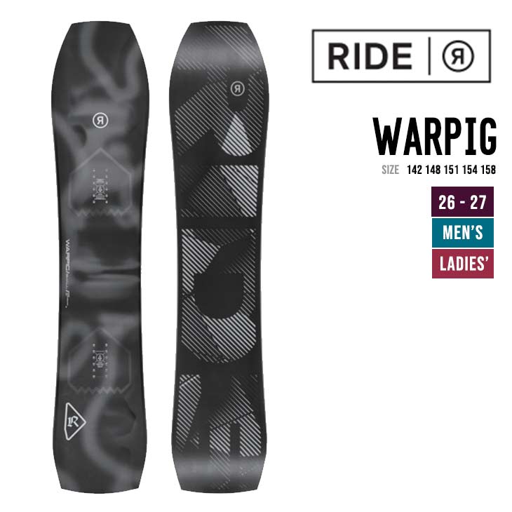 RIDE ���C�h 26-27  WARPIG ���[�s�O �X�m�[�{�[�h