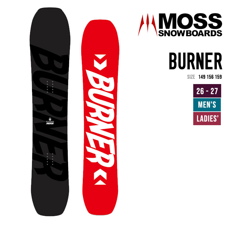 MOSS SNOWBOARD ���X 26-27 BURNER �o�[�i�[ �X�m�[�{�[�h2026 2027