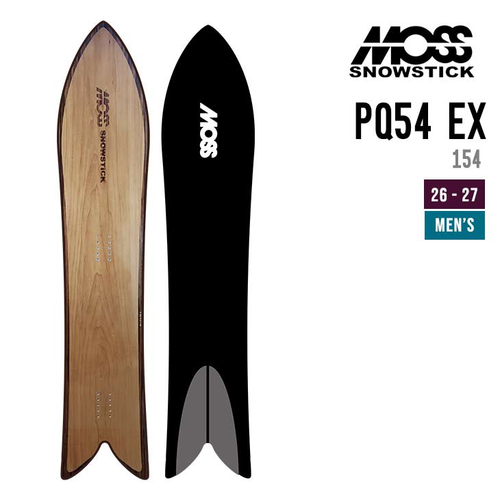 MOSS SNOWSTICK ���X�X�m�[�X�e�B�b�N 26-27 PQ 54 EX �X�m�[�{�[�h �s�[�L���[ �C�[�G�b�N�X