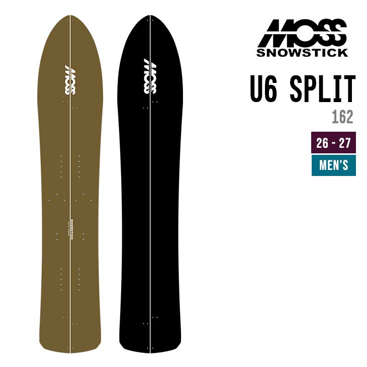 MOSS SNOWSTICK モススノースティック 26-27 U6 SPLIT ユーシックス スプリットボード スノーボード