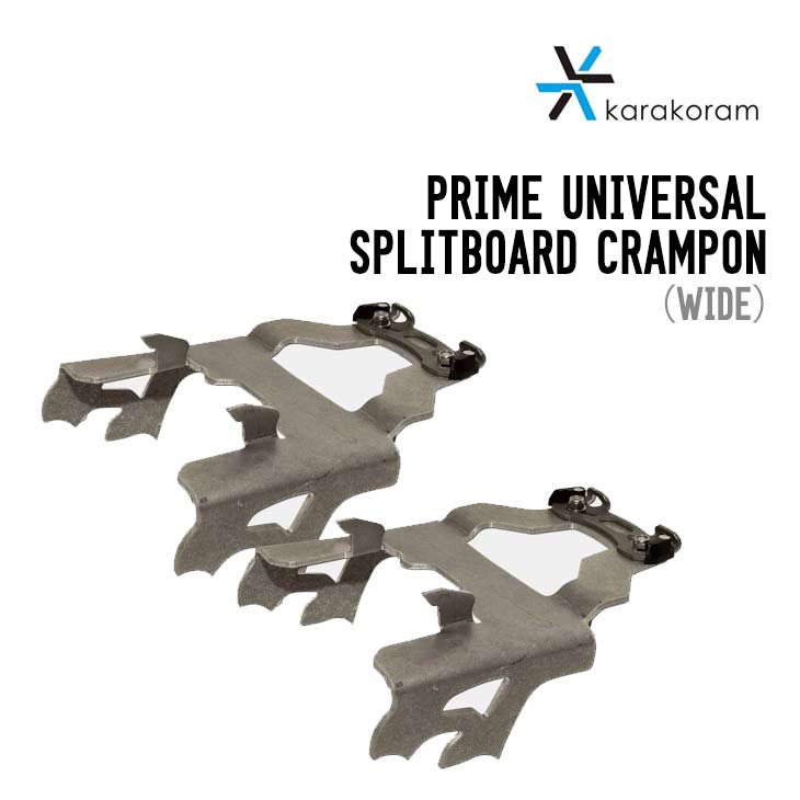 KARAKORAM カラコラム PRIME UNIVERSAL SPLITBOARD CRAMPON WIDE クランポン スプリットボード スノボ
