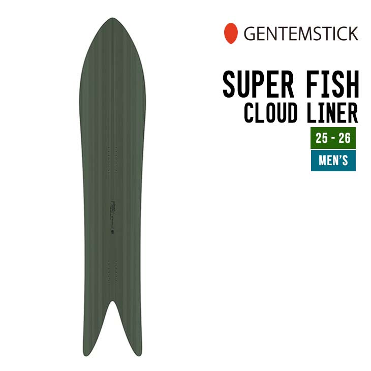 Gentemstick superfish クラウドライナー 23-24 SUPER FISH CLOUD LINER 176 - GENTEMSTICK Official Web