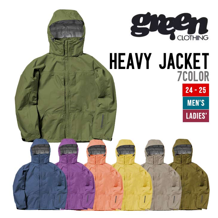 GREEN CLOTHING グリーンクロージング 23-24 HEAVY JACKET ヘビー