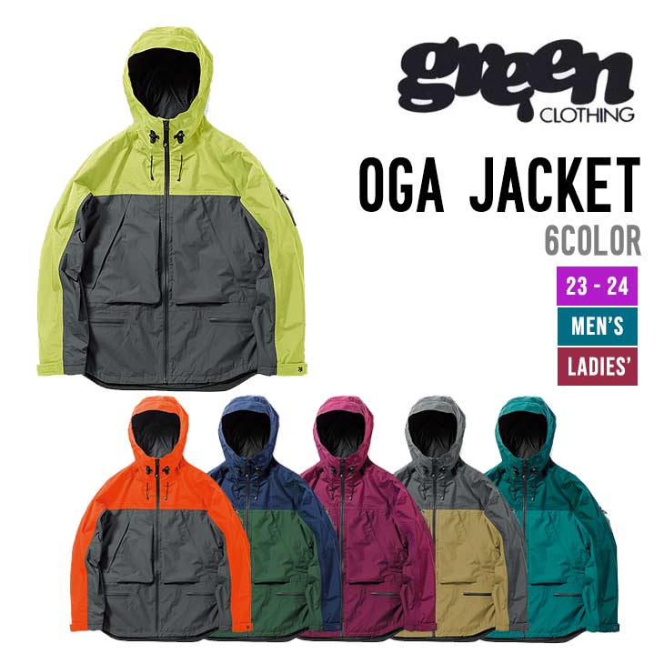 GREEN CLOTHING グリーンクロージング 23-24 OGA JACKET オガ