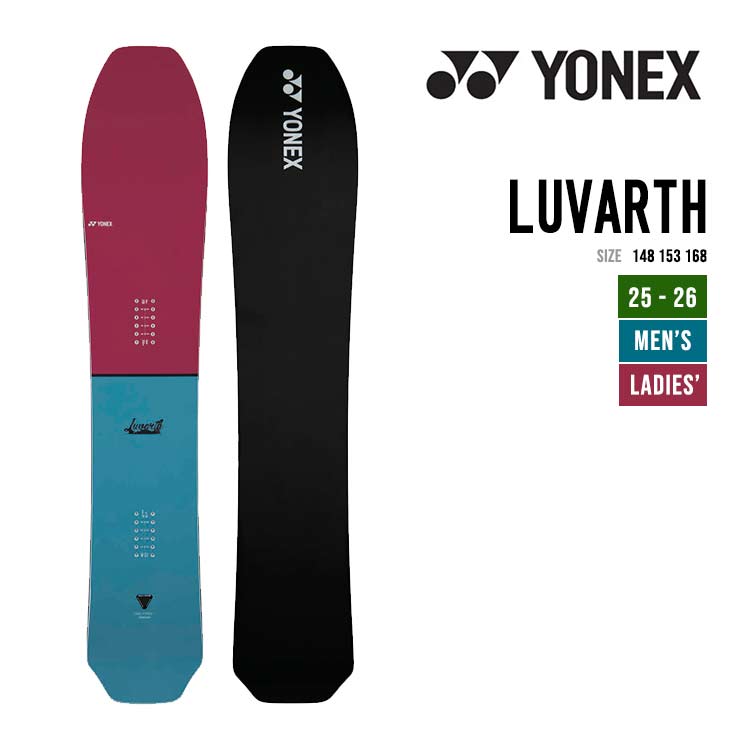 スノーボード YONEX luvarth 158 23/24 YONEX LUVARTH 158 | Web Shop Mallard