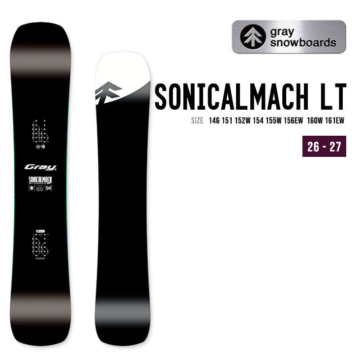 GRAY �O���C 26-27 SONICALMACH LT �\�j�J���}�b�n ���C�g �X�m�[�{�[�h
