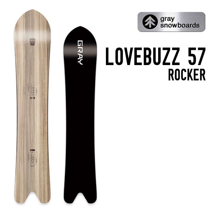 GRAY �O���C 26-27 LOVEBUZZ 57 ROCKER ���u�o�Y �X�m�[�{�[�h �����Y
