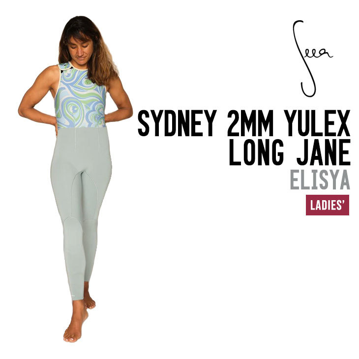 SEEA シーア SYDNEY 2MM YULEX LONG JANE シドニー ユーレックス ロング ジョン サーフィン レディース :  0141425-1 : SIDECAR - 通販 - Yahoo!ショッピング