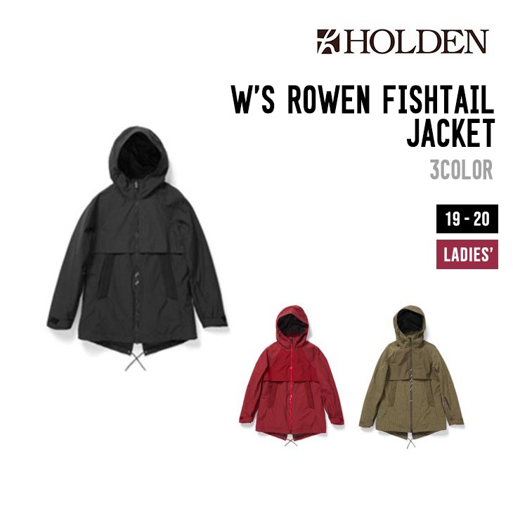 HOLDEN ホールデン ウェア 19-20 W'S ROWEN FISHTAIL JACKET