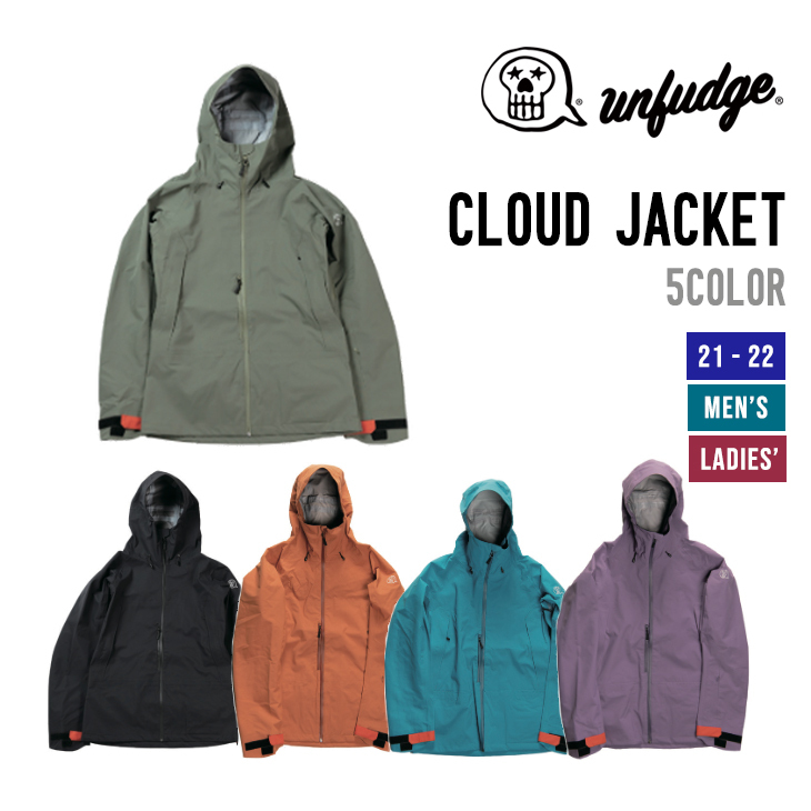 UNFUDGE アンファッジ 21-22 CLOUD JACKET クラウド ジャケット [特典