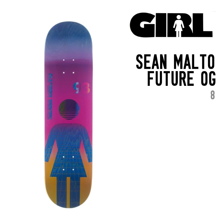 GIRL ガール SEAN MALTO FUTURE OG ショーン マルト フューチャー 8.0 スケートボード デッキ  :0161079-1:SIDECAR 通販 