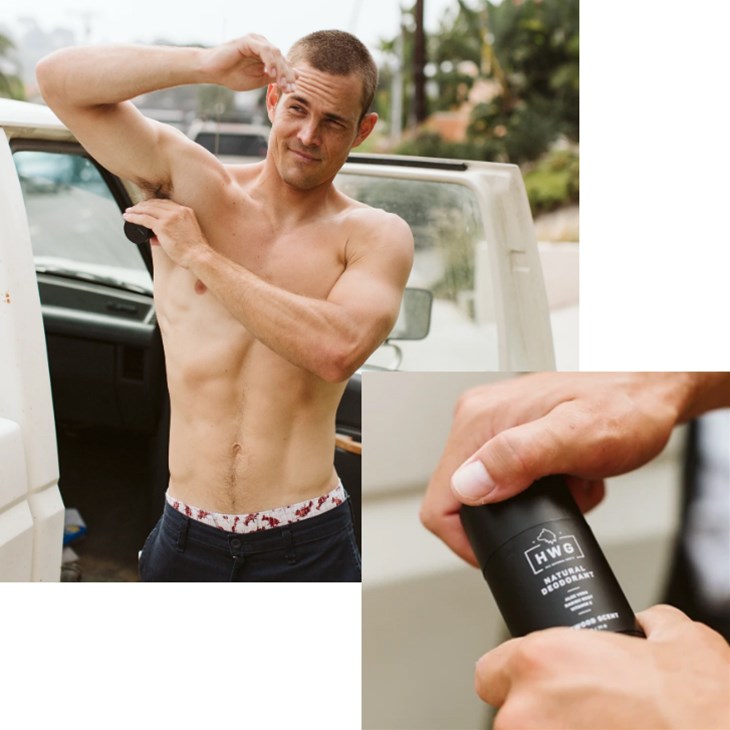 HARDWORKING GENTLEMEN ハードワーキングジェントルメン NATURAL PINEWOOD DEODORANT ナチュラル パイン  :0162145-1:SIDECAR 通販 