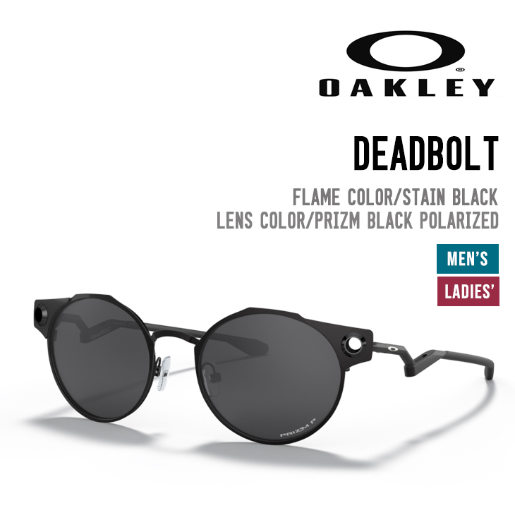 OAKLEY オークリー DEADBOLT デッドボルト OO6046-0350 サングラス 国内正規品 スタンダードフィット