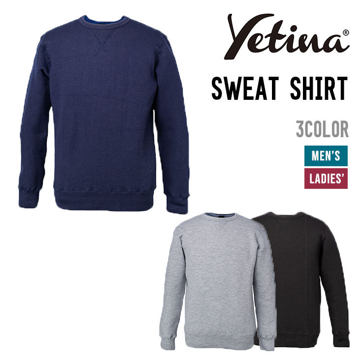 YETINA イエティナ SWEAT SHIRT スウェット シャツ