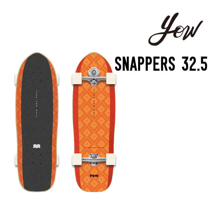 YOW SURF SKATE ヤウ サーフスケート SNAPPERS 32.5 スナッパー ...