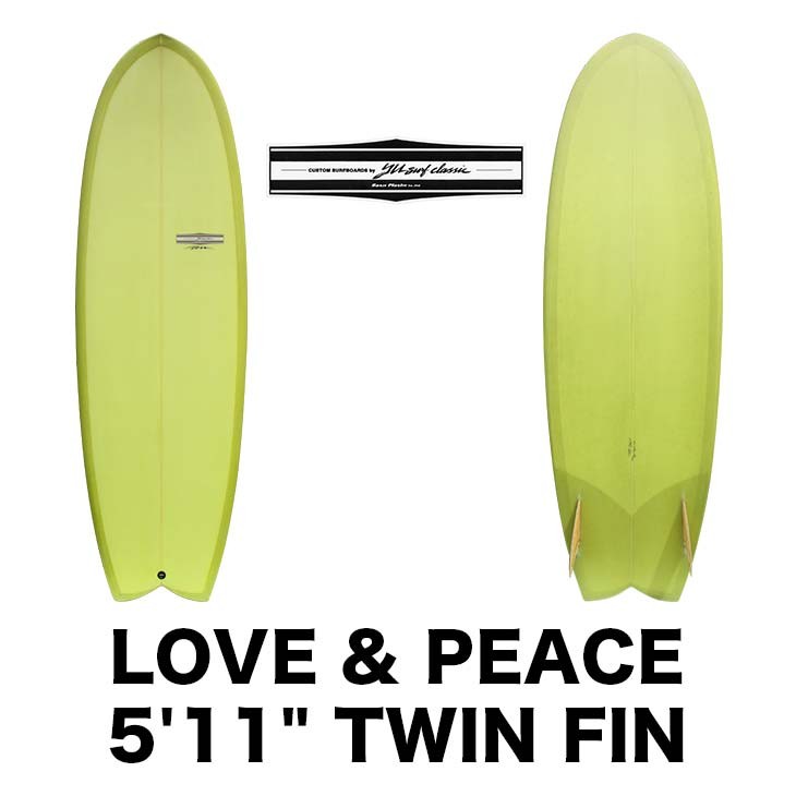 YU CLASSIC SURFBOARDS ワイユー クラシック サーフボード LOVE