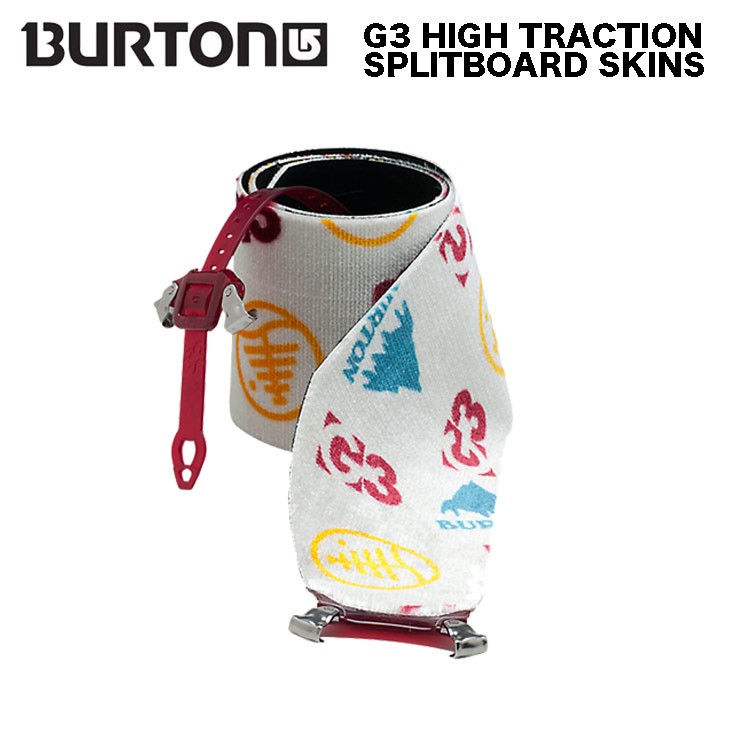 BURTON　バートン　G3　HIGH　スキンズ　SPLITBOARD　SKINS　ジースリー　ハイトラクション　スノーボード　TRACTION