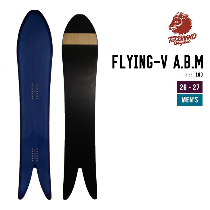 TJ BRAND �e�B�[�W�F�[�u�����h 26-27 FLYING-V A.B.M. �t���C���O�u�C �X�m�[�{�[�h