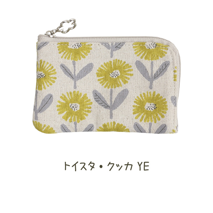 イナダ商事 L字ファスナーポーチ ミニ財布 カードケース クレジット