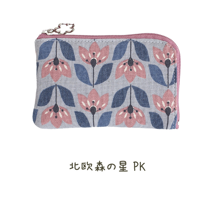 イナダ商事 L字ファスナーポーチ ミニ財布 カードケース クレジット