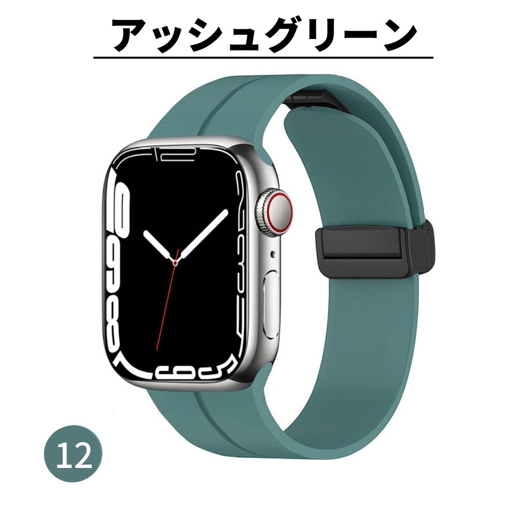 アップルウォッチ バンド apple watch ベルト シリコン シリコンバンド 夏 8 ウルトラ 41 44 40 45 se 女性 男性  スポーツ アウトドア ジム