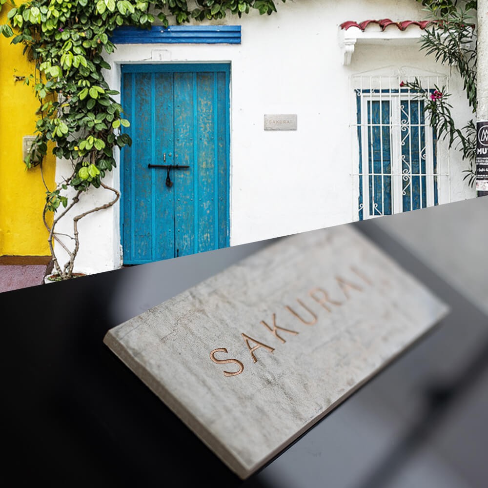 表札 おしゃれ タイル 「シュトレ」 W200...の詳細画像3