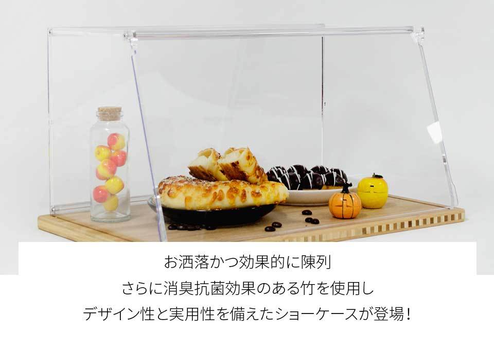 カフェ風 ショーケース Lサイズ コレクションケース アクリルケース 