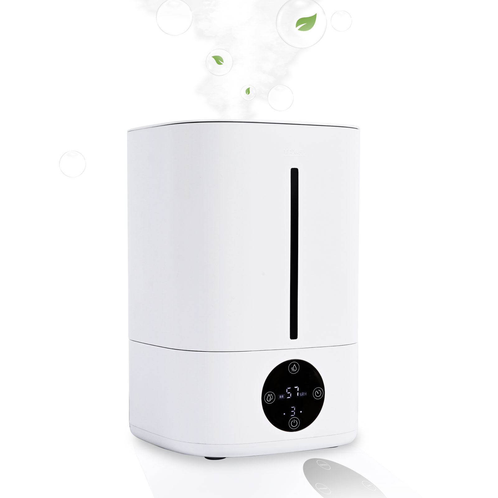 置き型加湿器 ホワイト USB卓上加湿器 ホワイト KIS-UK400C-W ( 1個 )/ OHM : 爽快ドラッグ